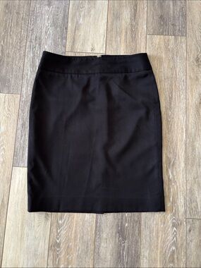 Anne Klein Black Tailored Pencil Skirt